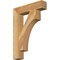 Ekena Millwork Westlake Block Rough Sawn Bracket, Western Red Cedar, 4"W x 20"D x 28"H BKT04X20X28WTL05RWR - alternate 1